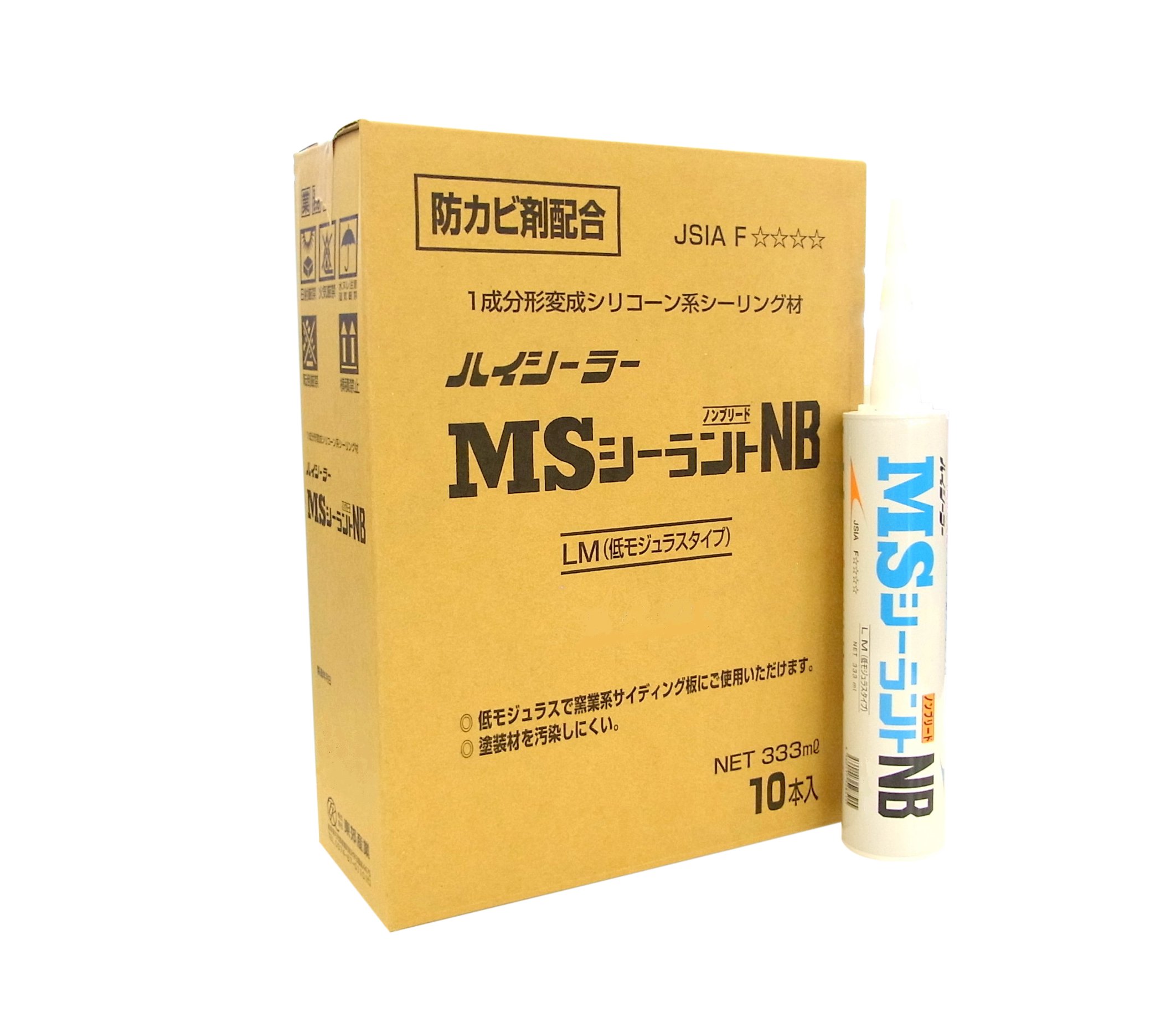 Amazon.co.jp: 東郊産業 MS変成シ-ラントNB 333ml カートリッジ 10本